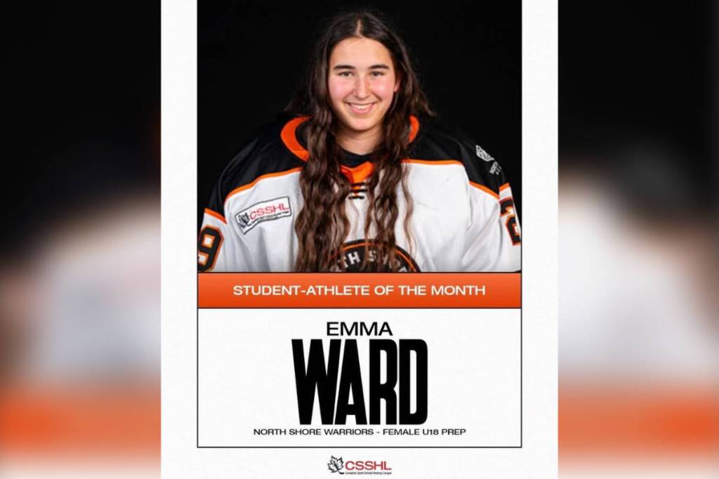 Canadian Sport School honour bestowed on Vernon goalie